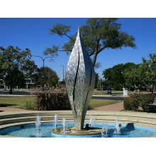 Modern Famous Arts Abstract Stainless steel Sculpture for Garden decoration